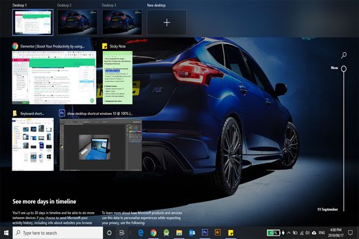 windows action center